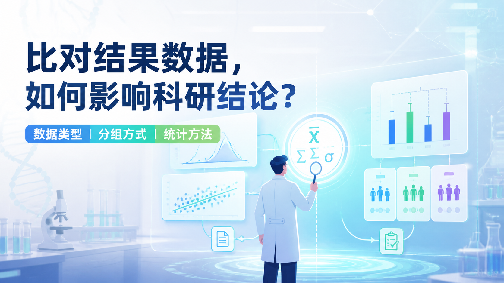 比对结果数据为何影响科研结论？
