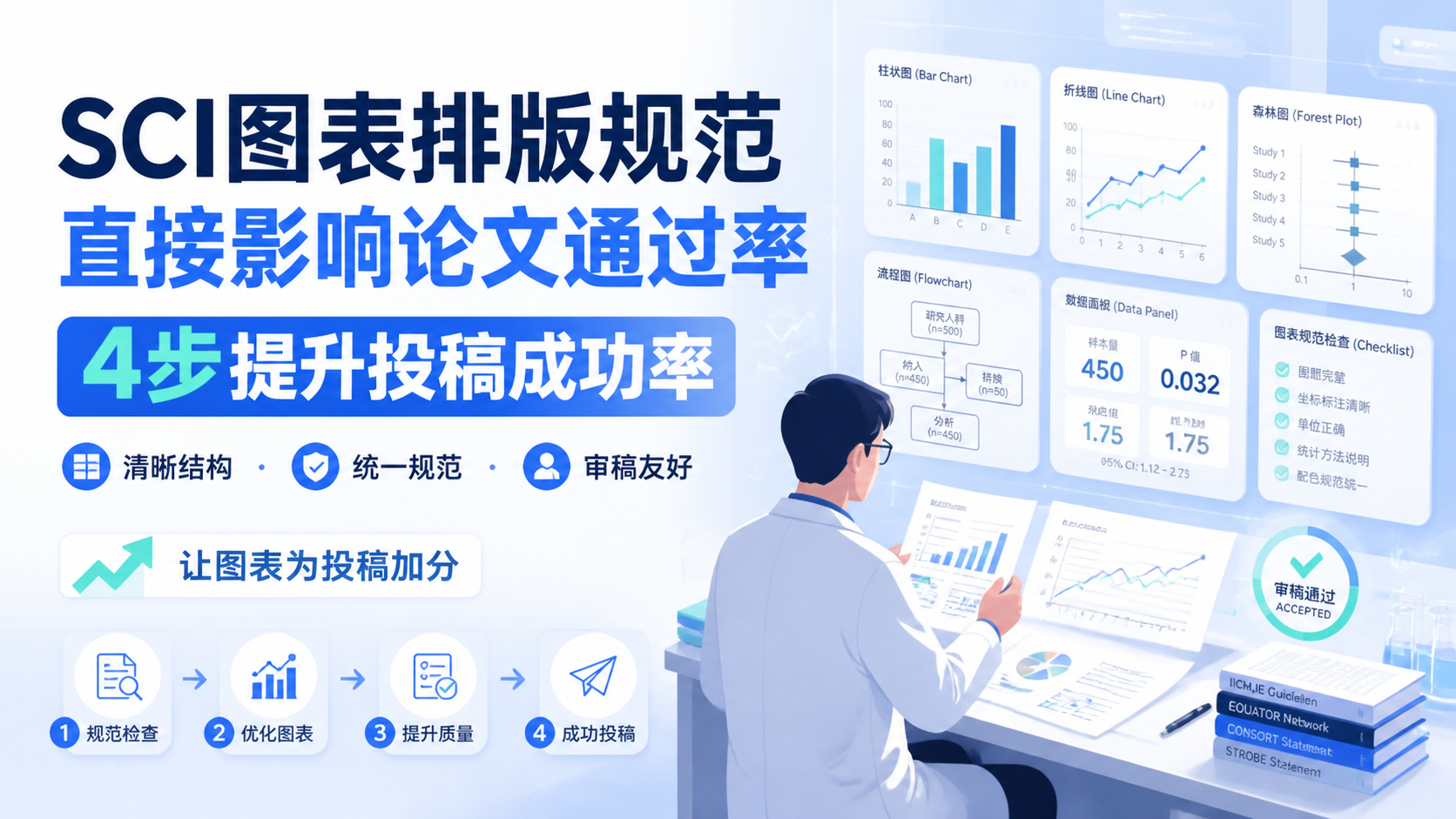 SCI图表排版规范如何提升论文通过率？4招解析