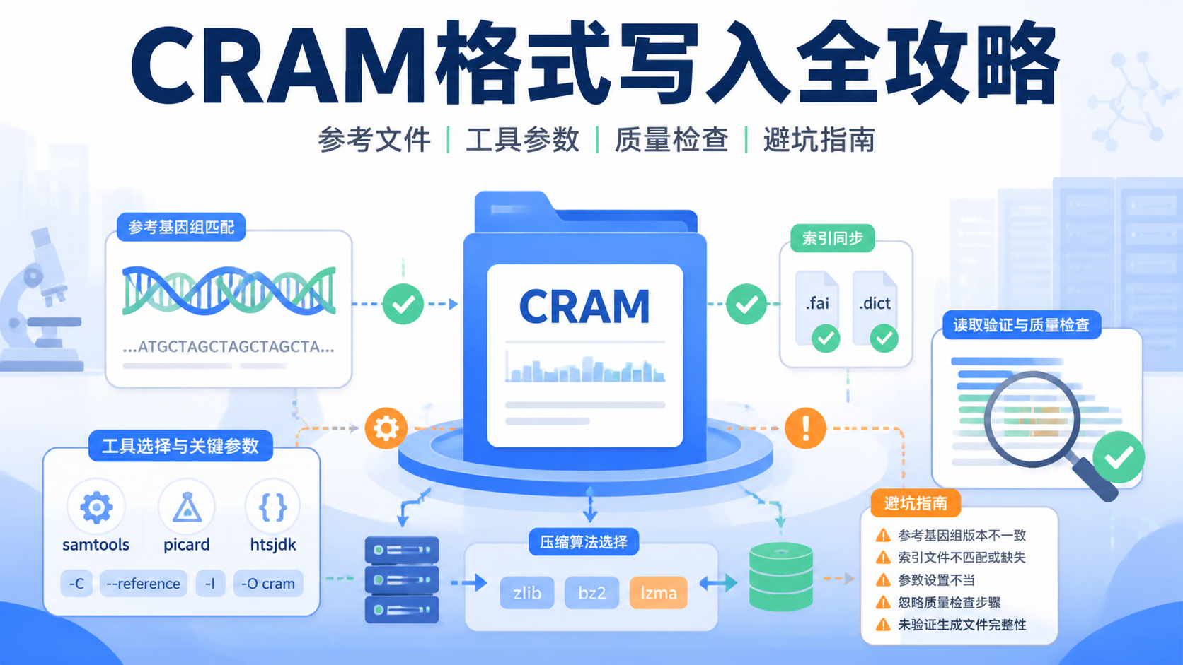 CRAM格式如何写？4个关键技巧详解