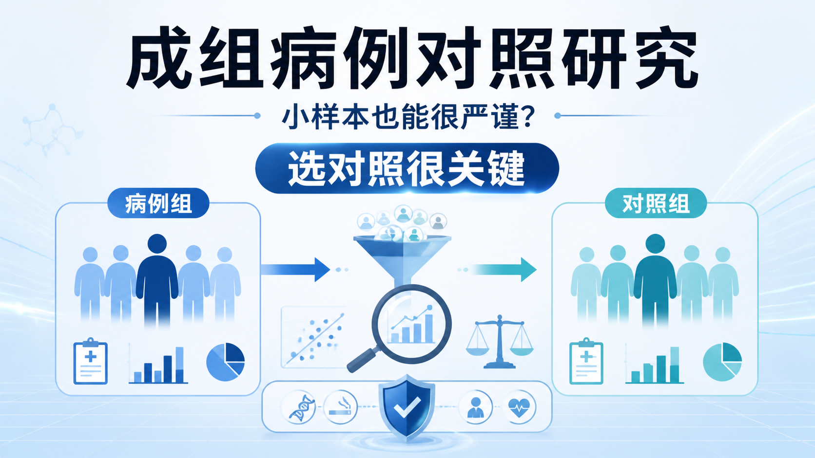 成组病例对照研究为何更严谨？