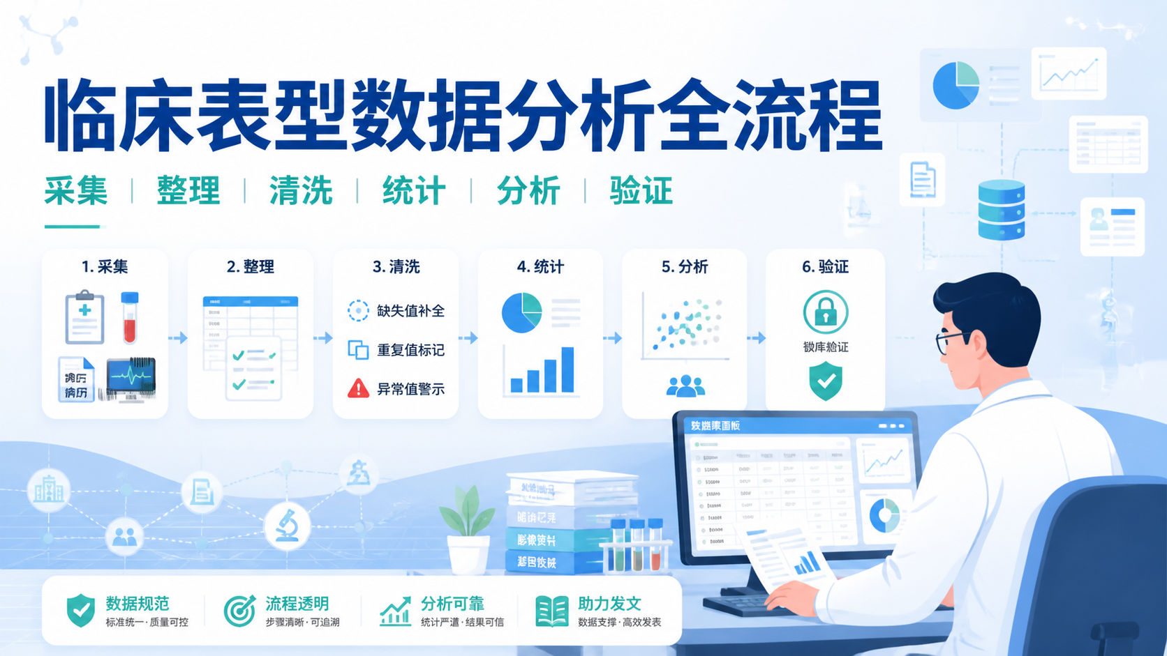 临床表型数据怎么挖掘？7步详解