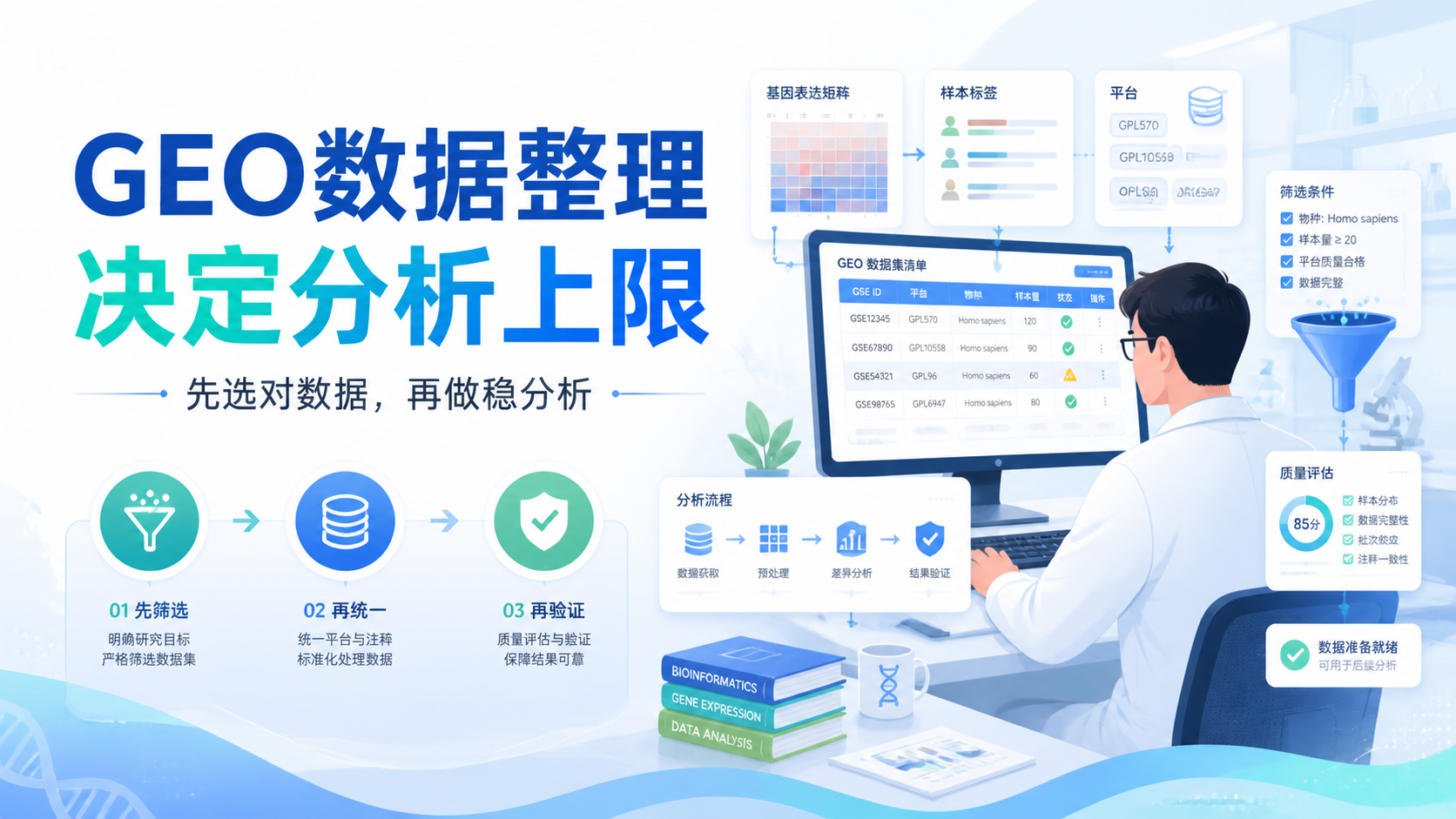 GEO数据整理如何快速提升分析质量？