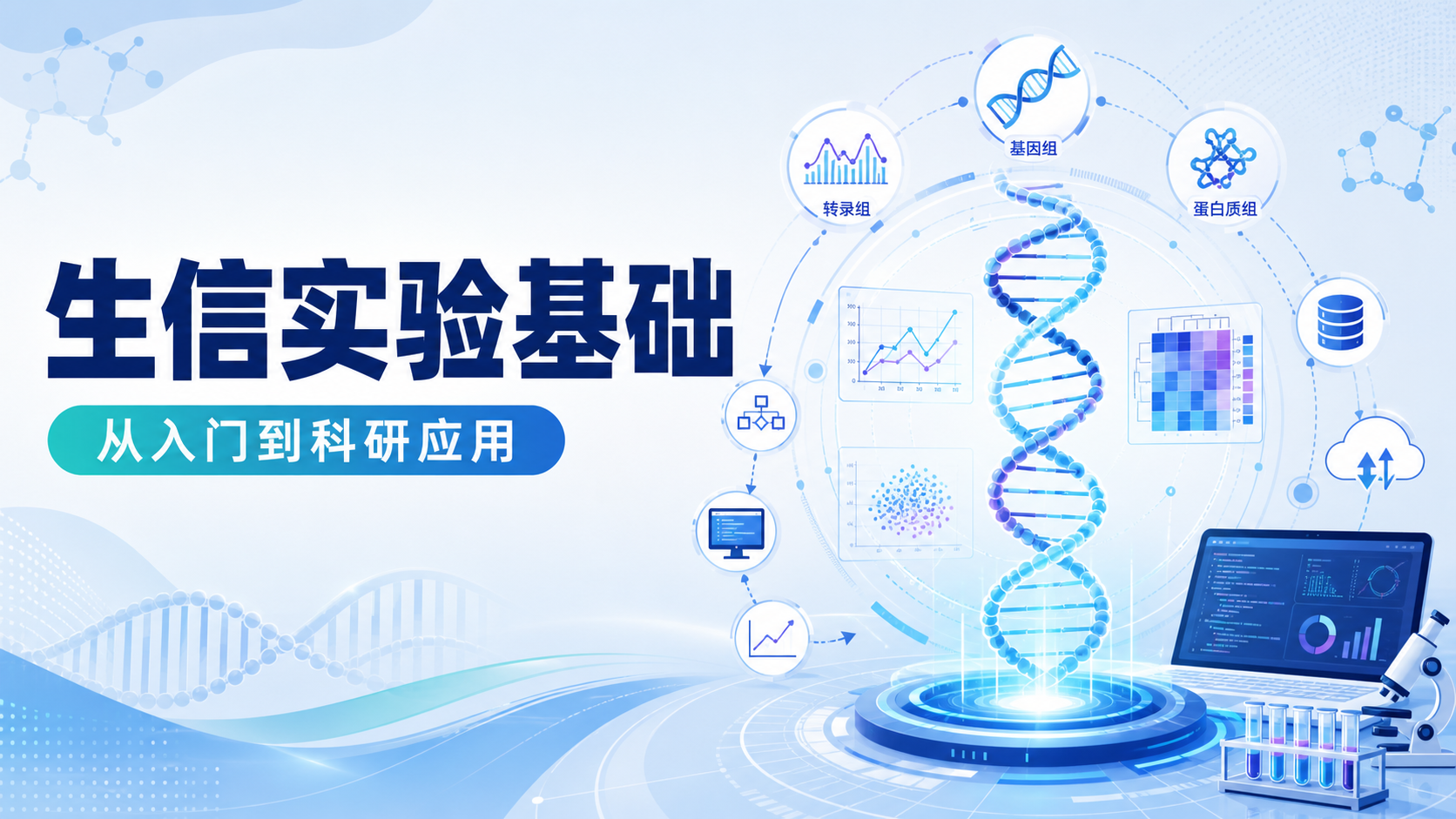 生信实验基础核心流程与常用方法