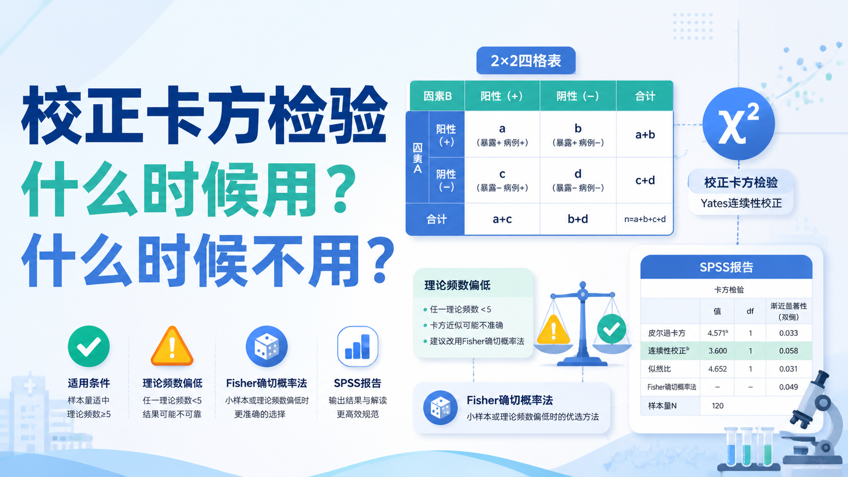 校正卡方检验适合哪些数据？权威解析3类场景