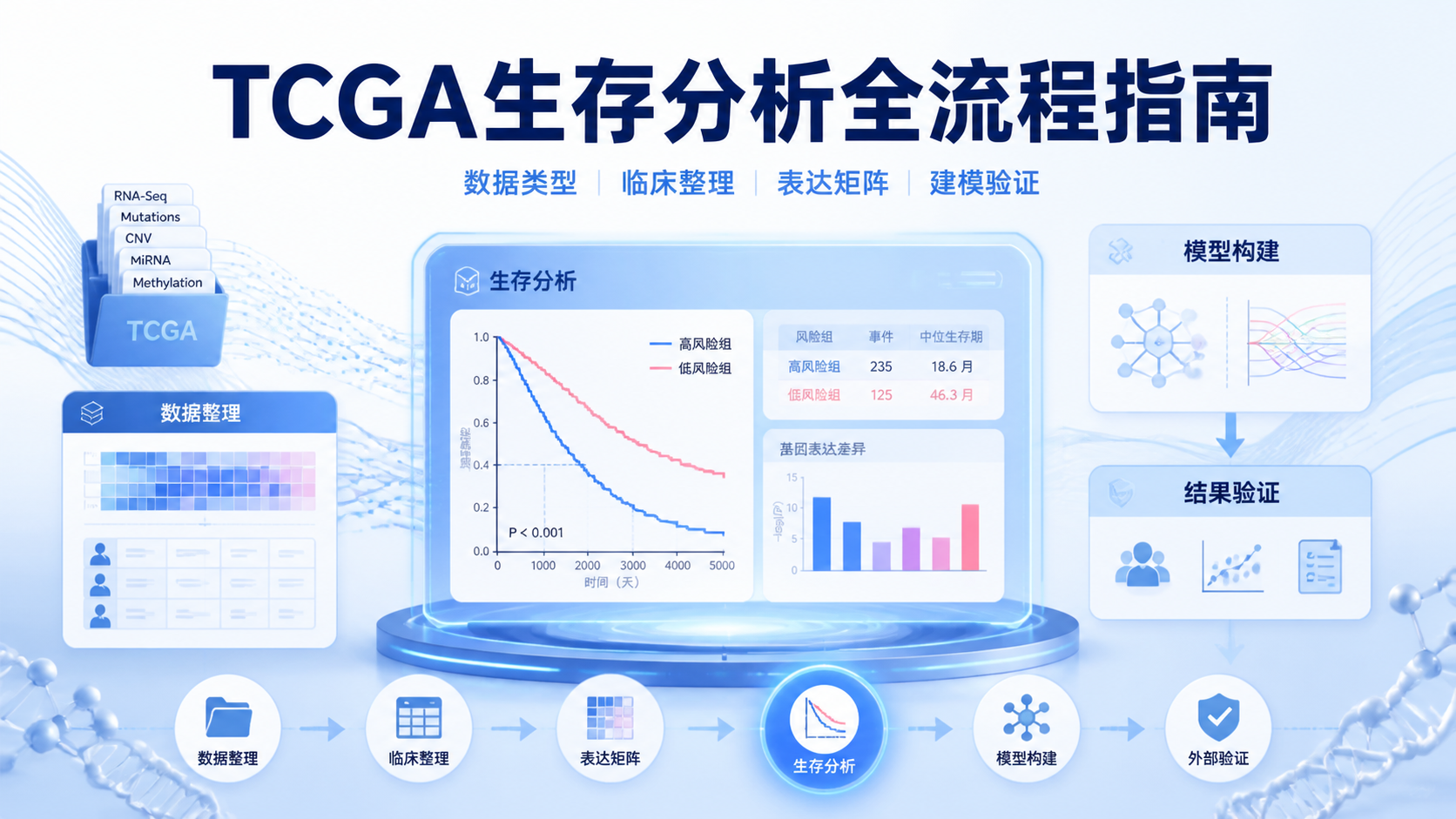 TCGA生存分析数据使用：7个关键问题