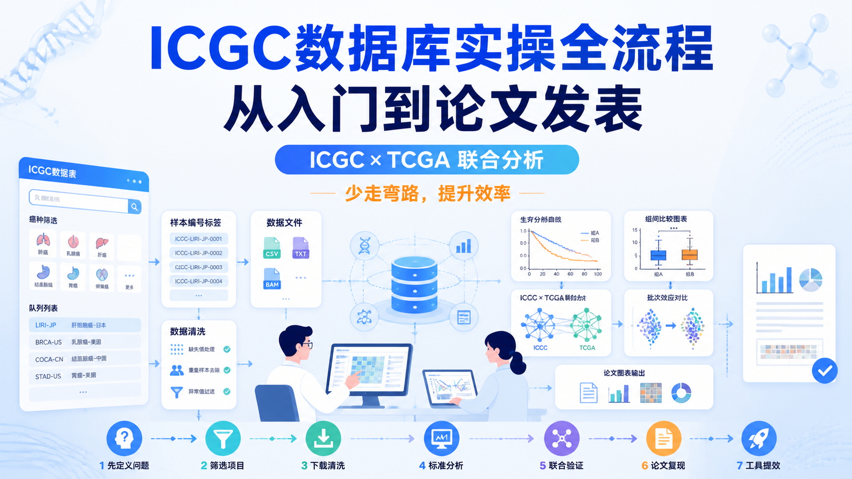 ICGC数据库实操怎么做？7个关键点