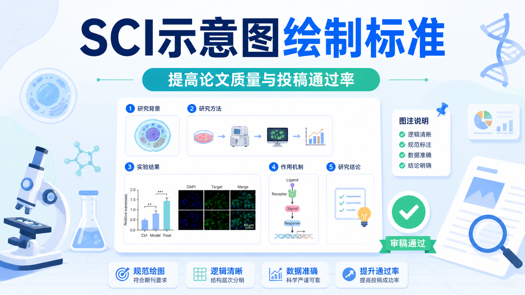 SCI示意图绘制标准为何决定论文质量？
