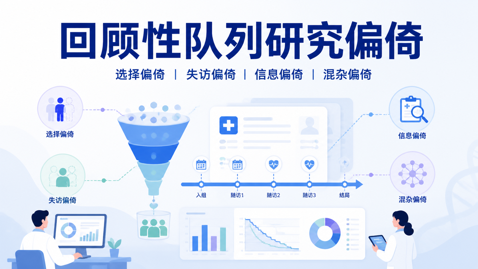 回顾性队列研究的4个常见偏倚，你懂吗？