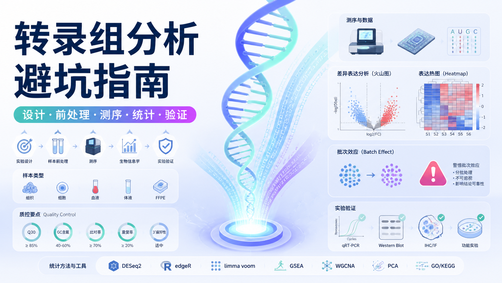 转录组数据怎么做才更严谨？