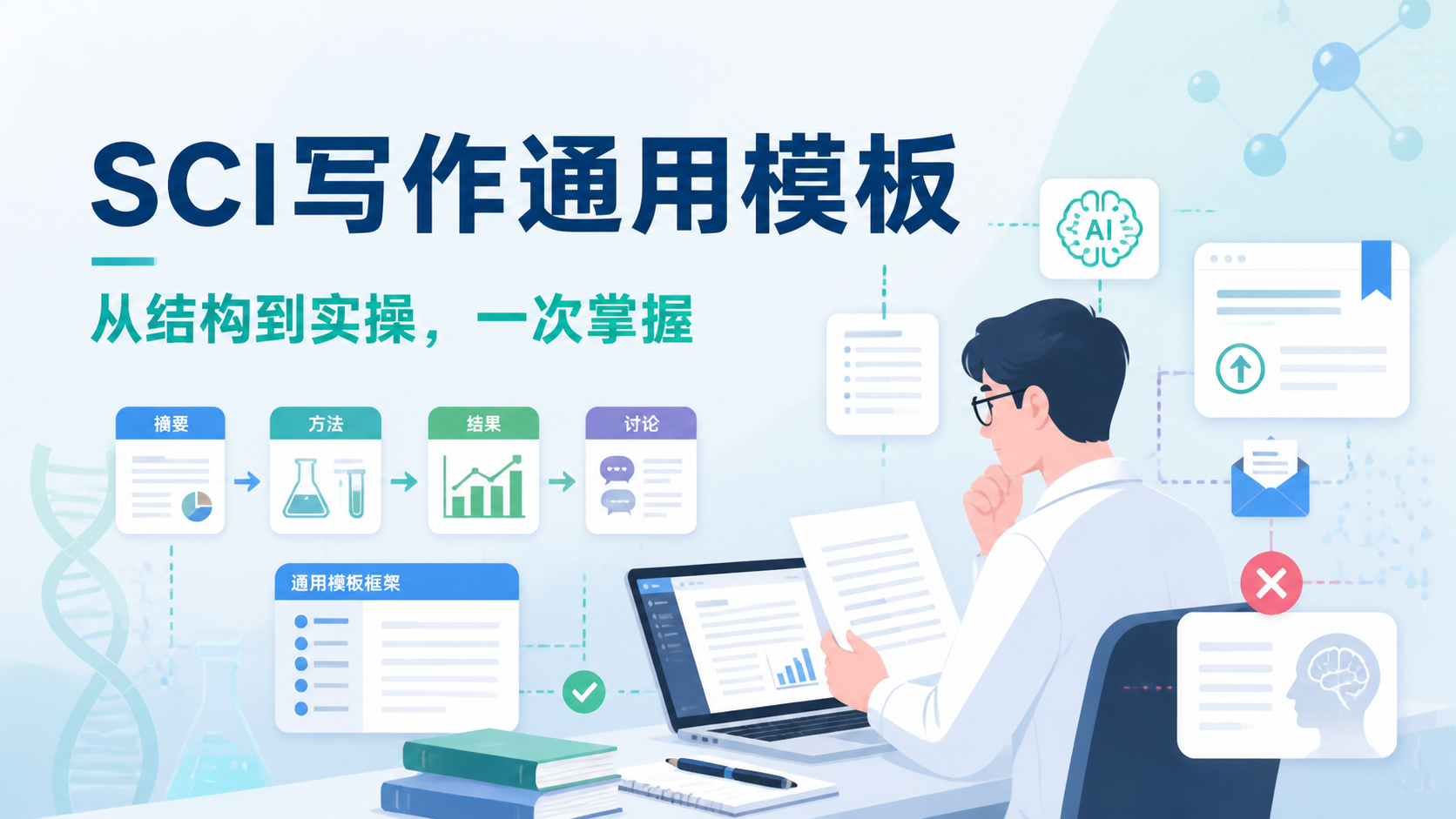 专业严谨的SCI写作通用模板是什么？