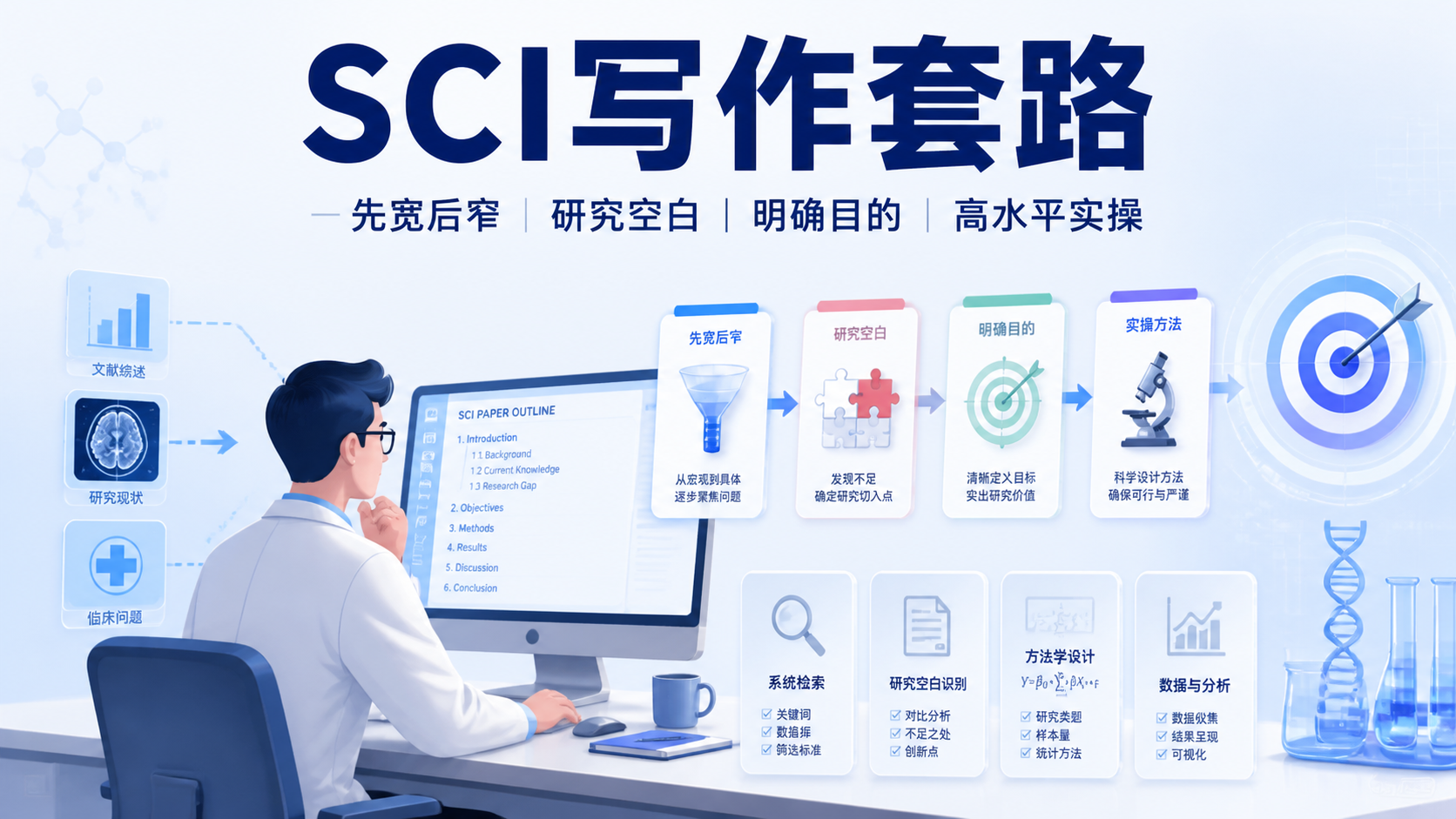 SCI引言写作套路：3步写出高水平引言？