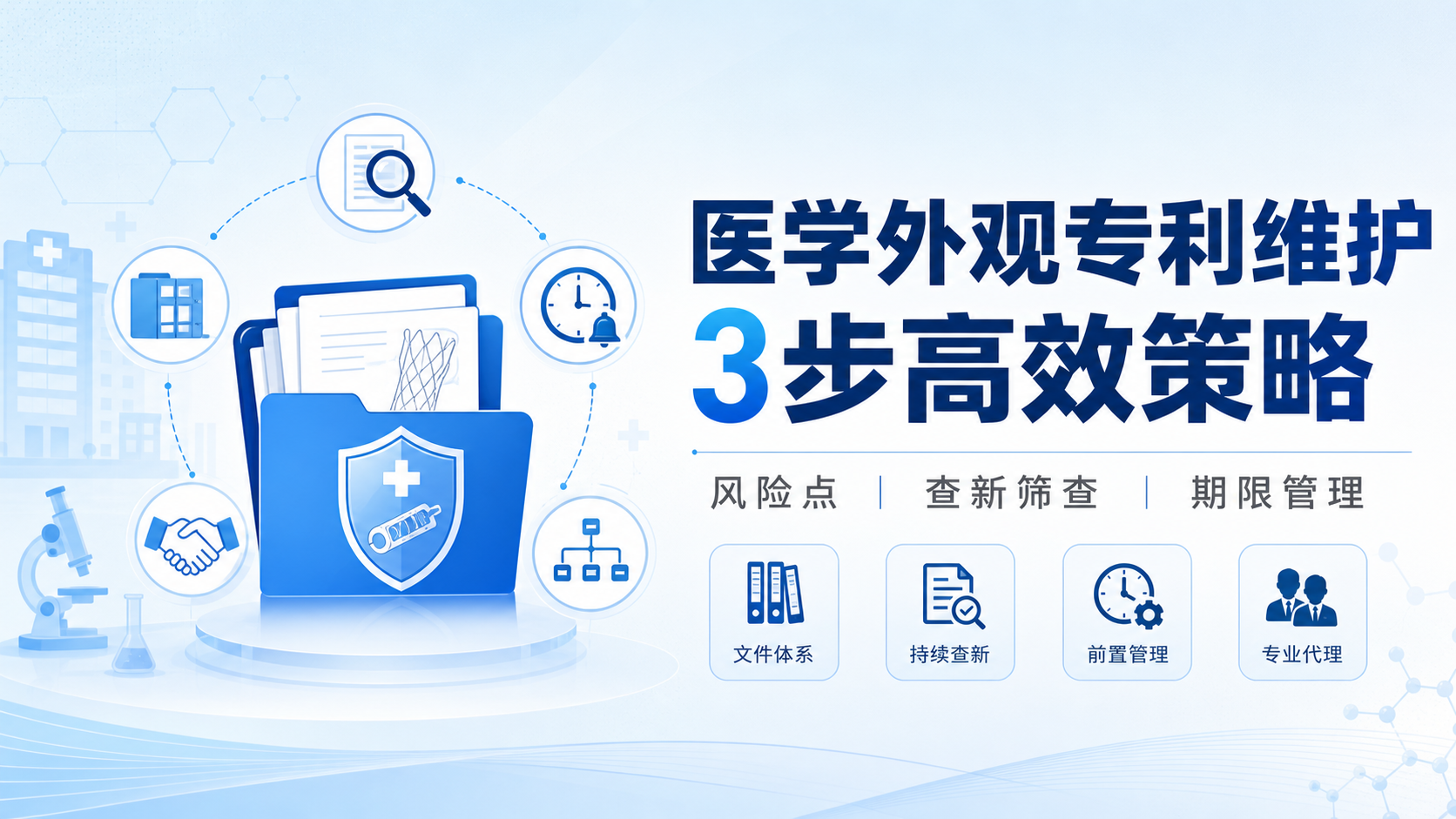 医学外观专利维护：3步高效策略