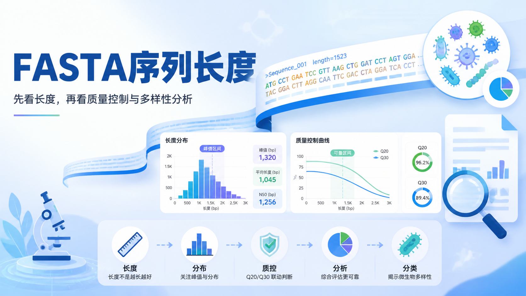 FASTA序列长度有多重要？4个专业解析