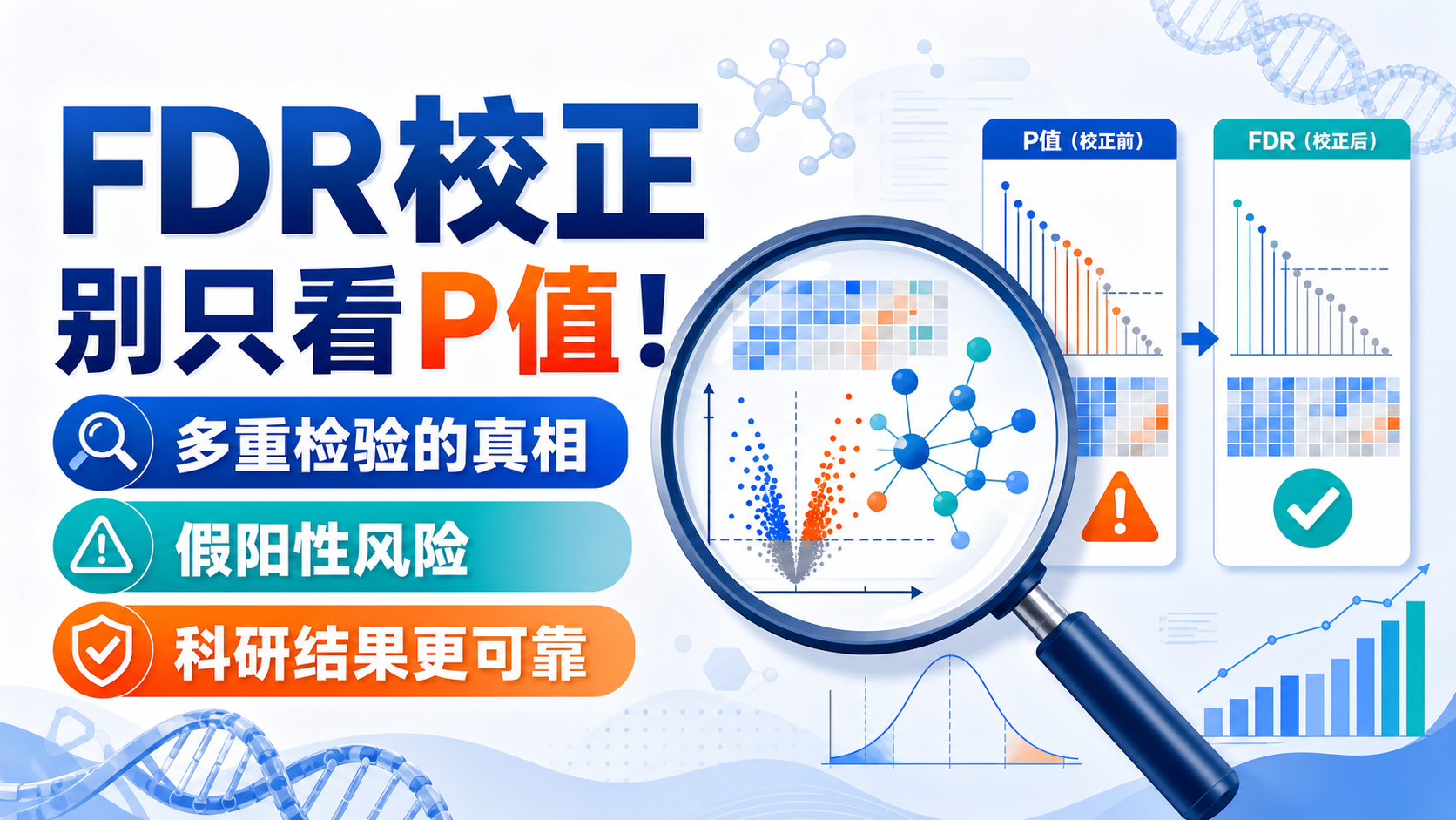 FDR校正未应用会怎样？4点警示