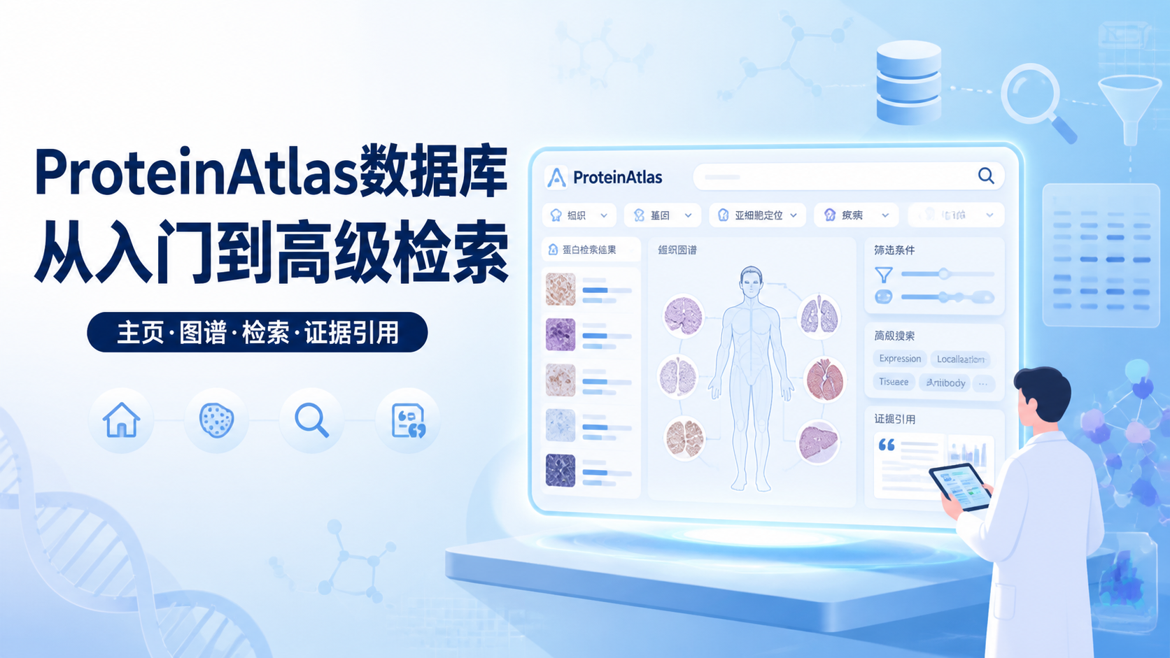 ProteinAtlas数据库入门指南：4步掌握要点