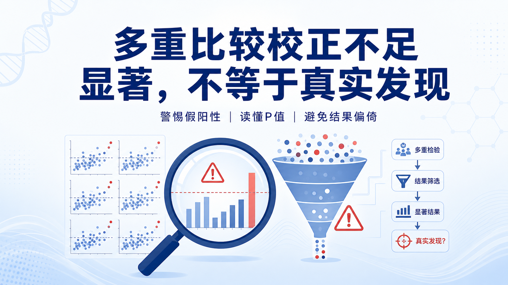 为什么多重比较校正不足会误导研究?