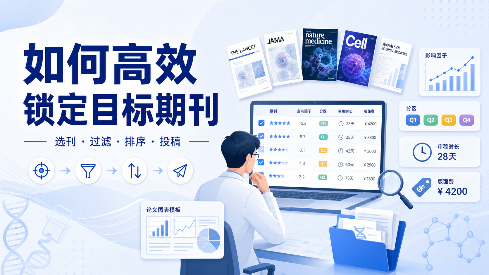 SCI期刊筛选方法如何高效锁定目标刊？