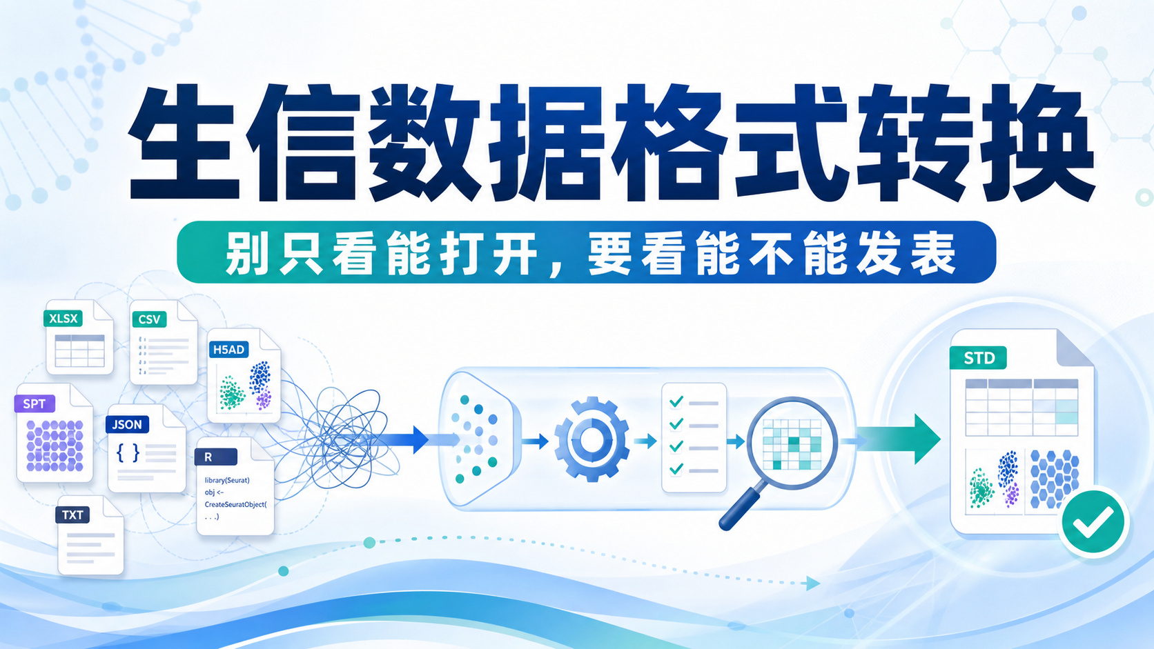 生信数据格式转换如何更专业、更准确?