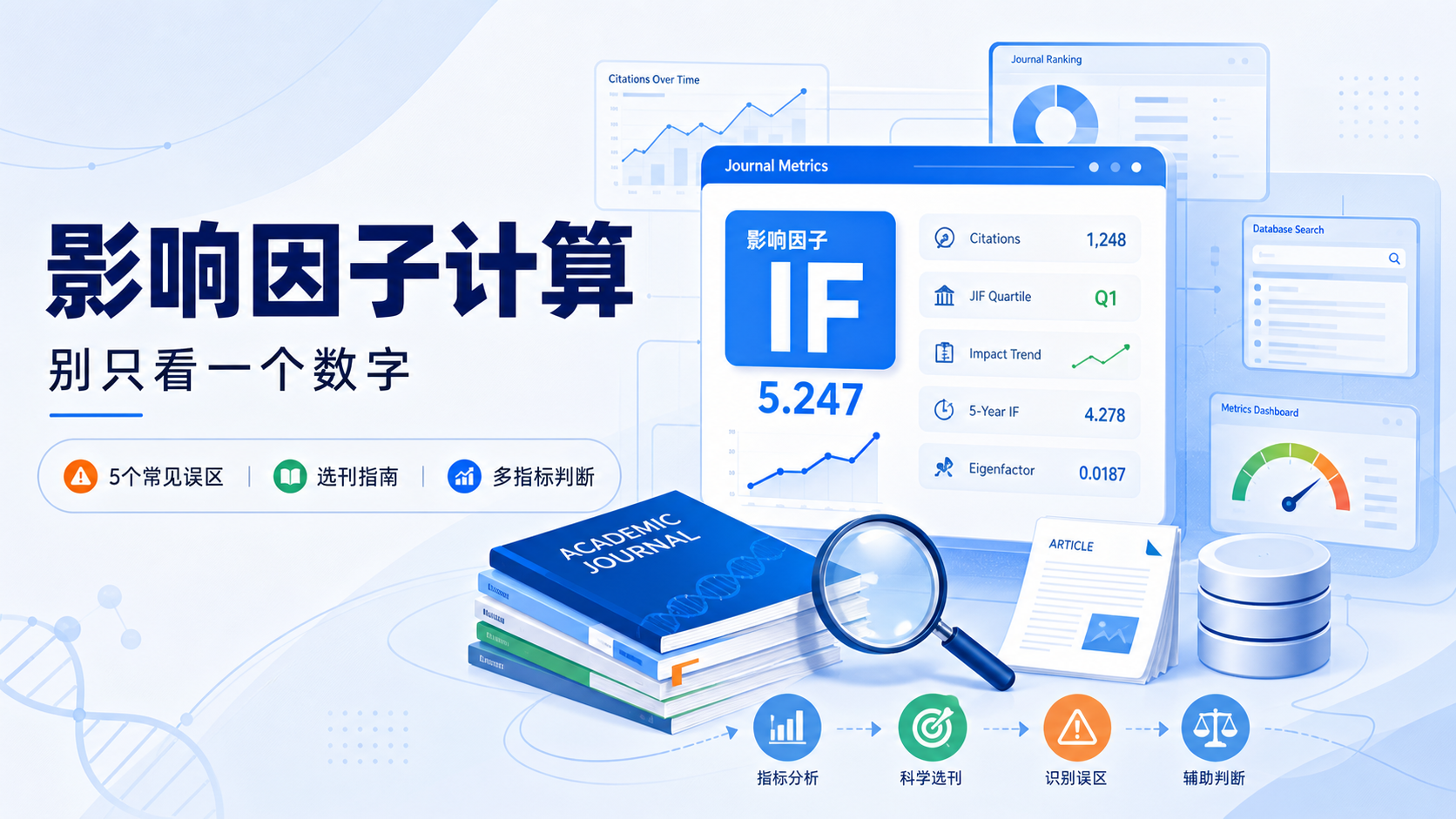 影响因子计算：5个常见误区与严谨方法