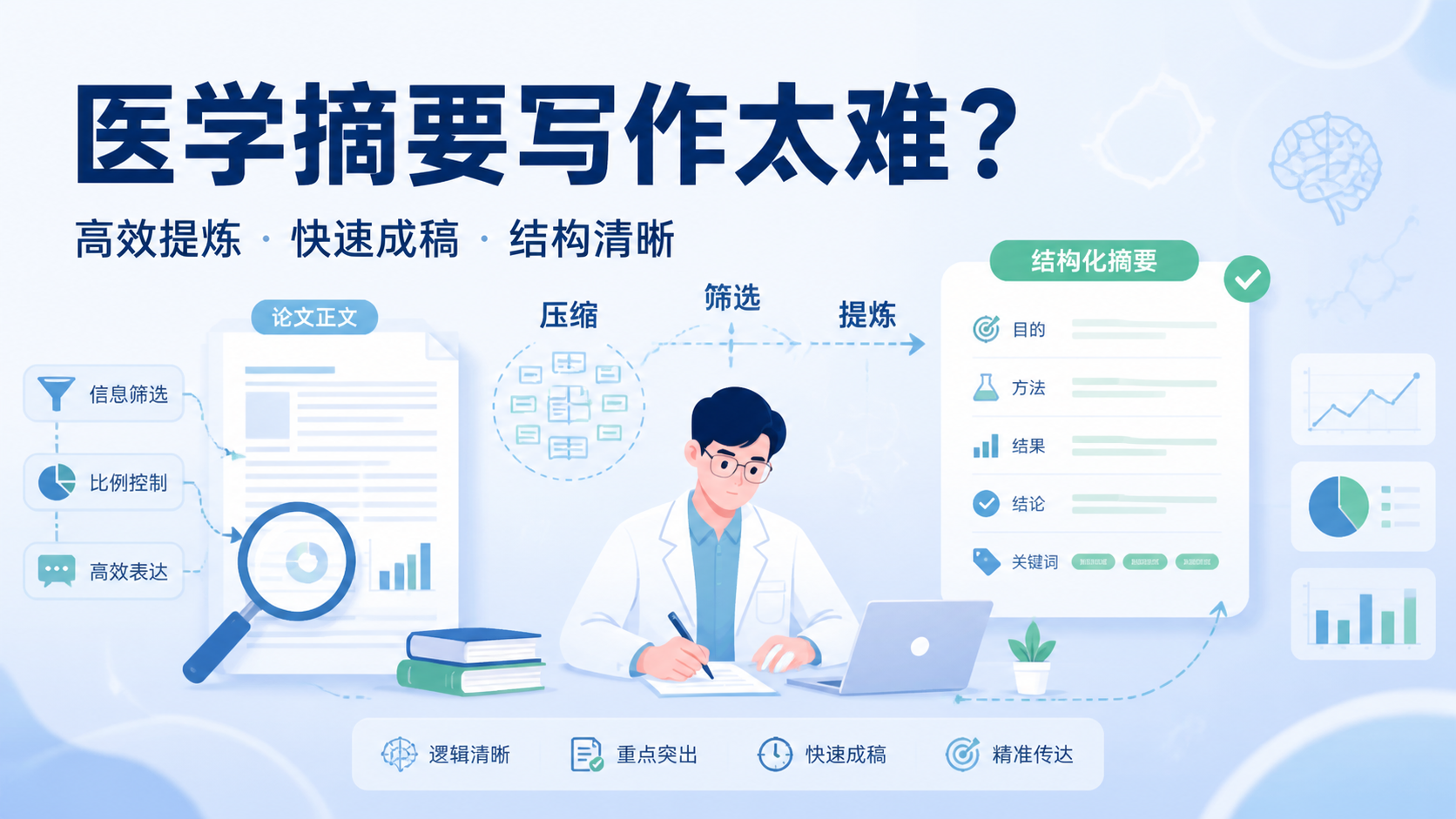为什么sci摘要高效写作总是难？