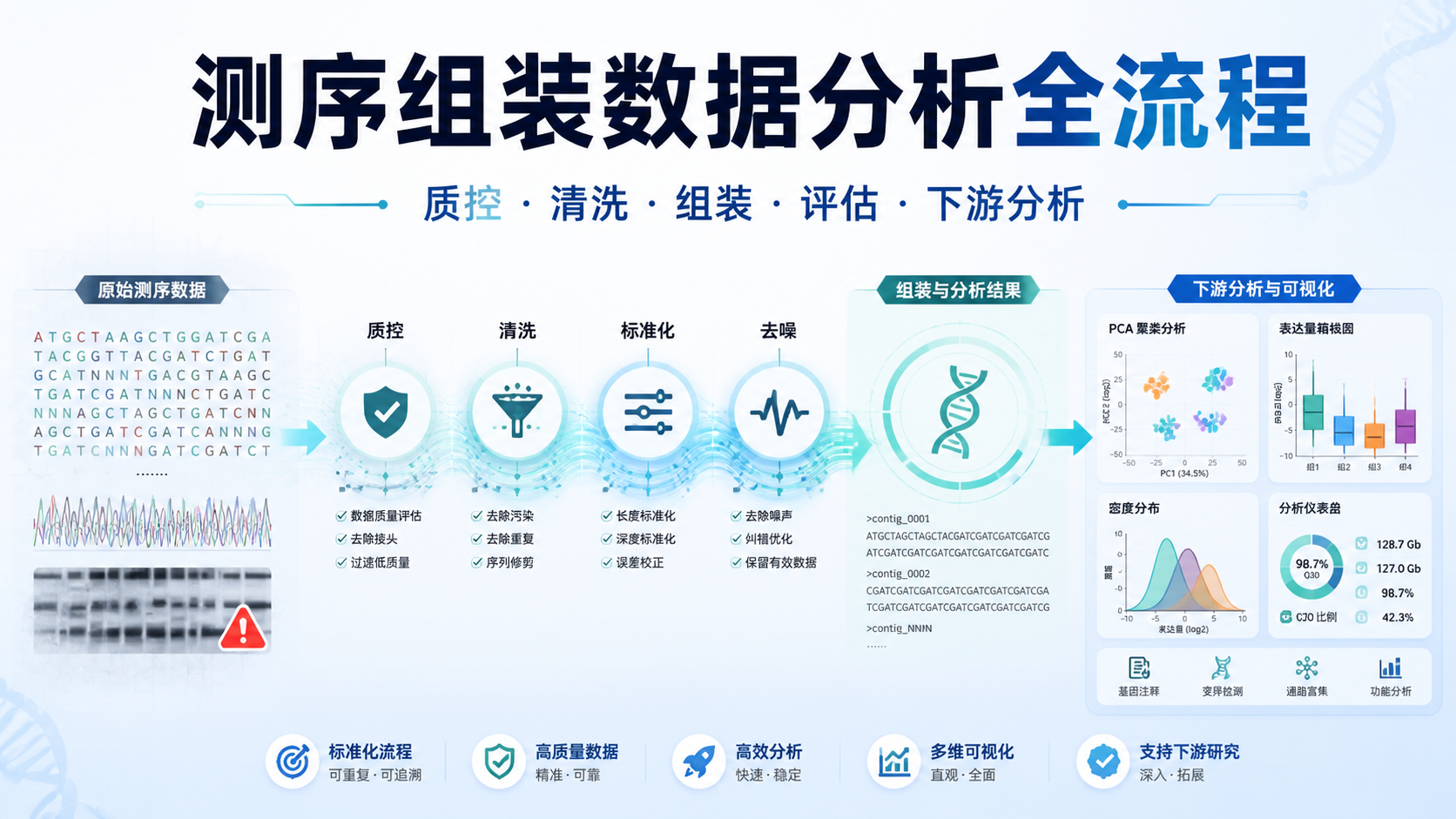 测序组装数据怎么分析？5步详解