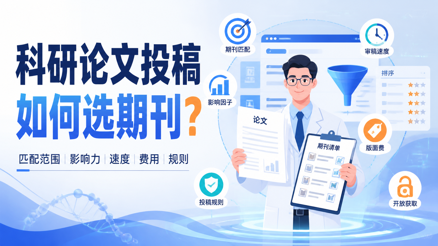风湿免疫科SCI期刊怎么选？5个关键标准