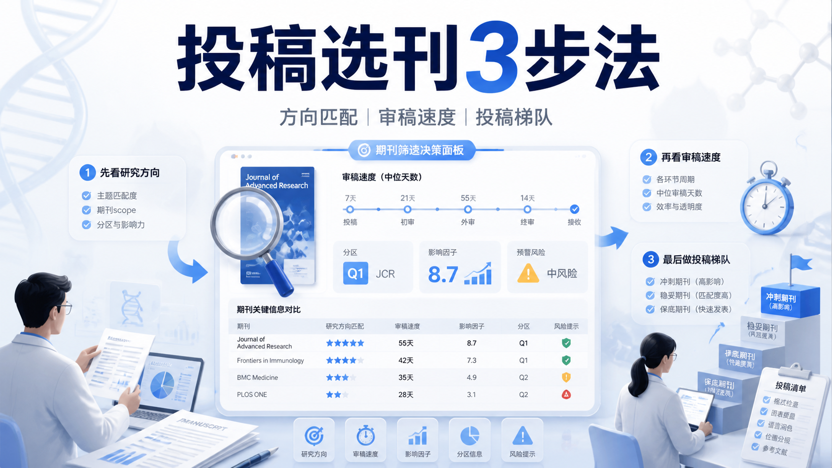 检验科SCI期刊选刊怎么选？3步避坑