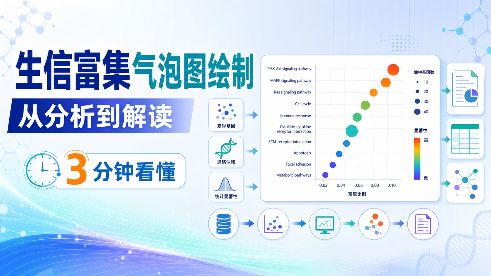 生信富集气泡图绘制与结果解读