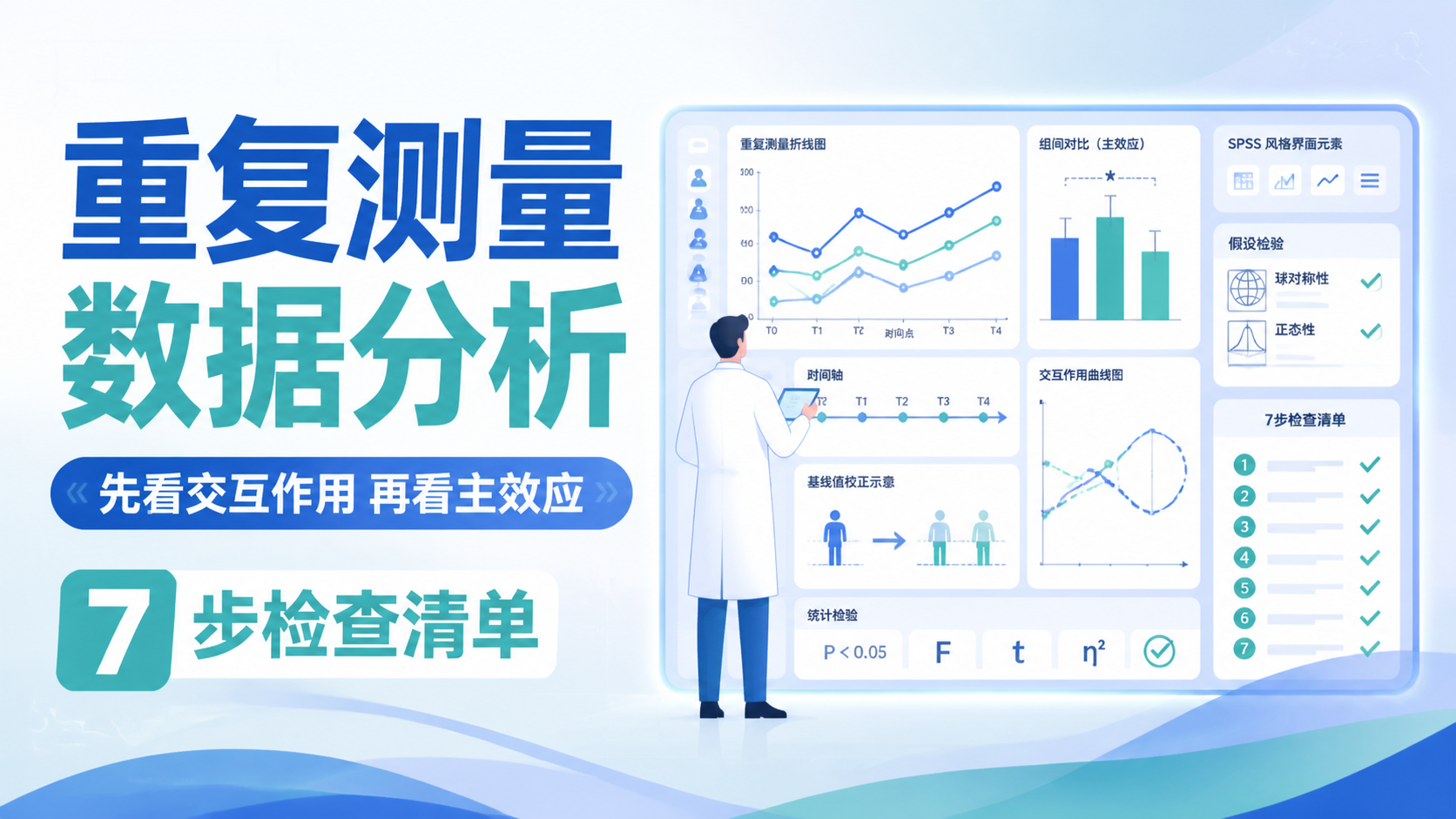 重复测量方差分析的7个实用要点