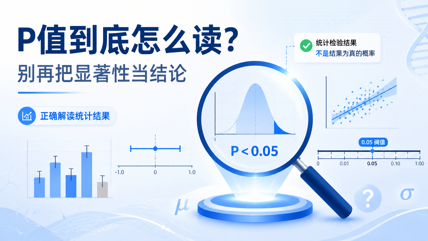 P值正确解读的3大关键