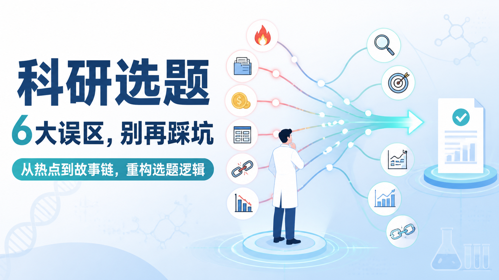 国自然选题凝练如何避开6大误区？