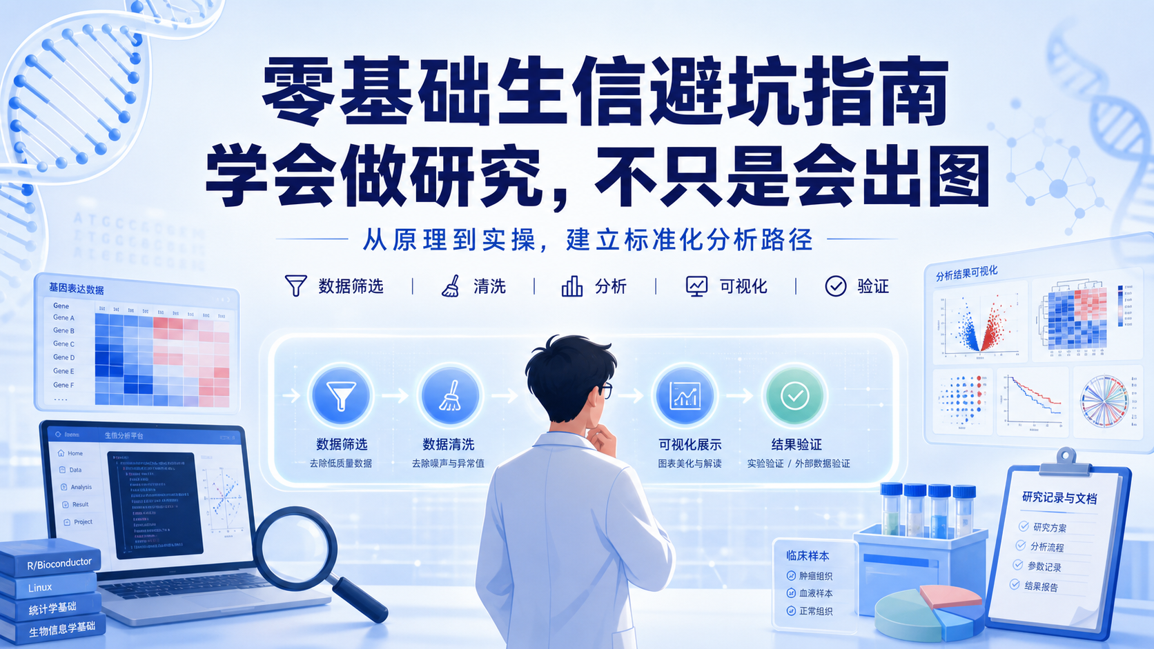 零基础生信学习：从原理到实操全解析