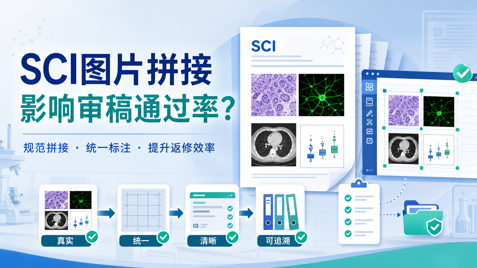 SCI图片拼接技巧:提升论文审稿通过率的专业方法