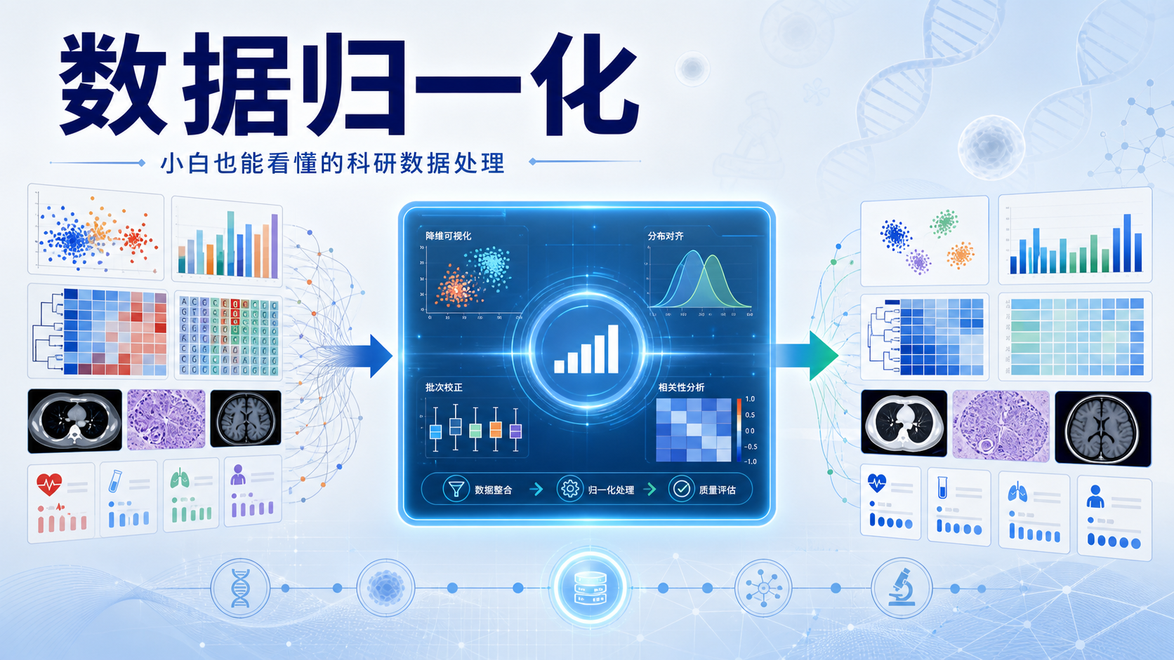 数据归一化在生物医学中的应用与方法