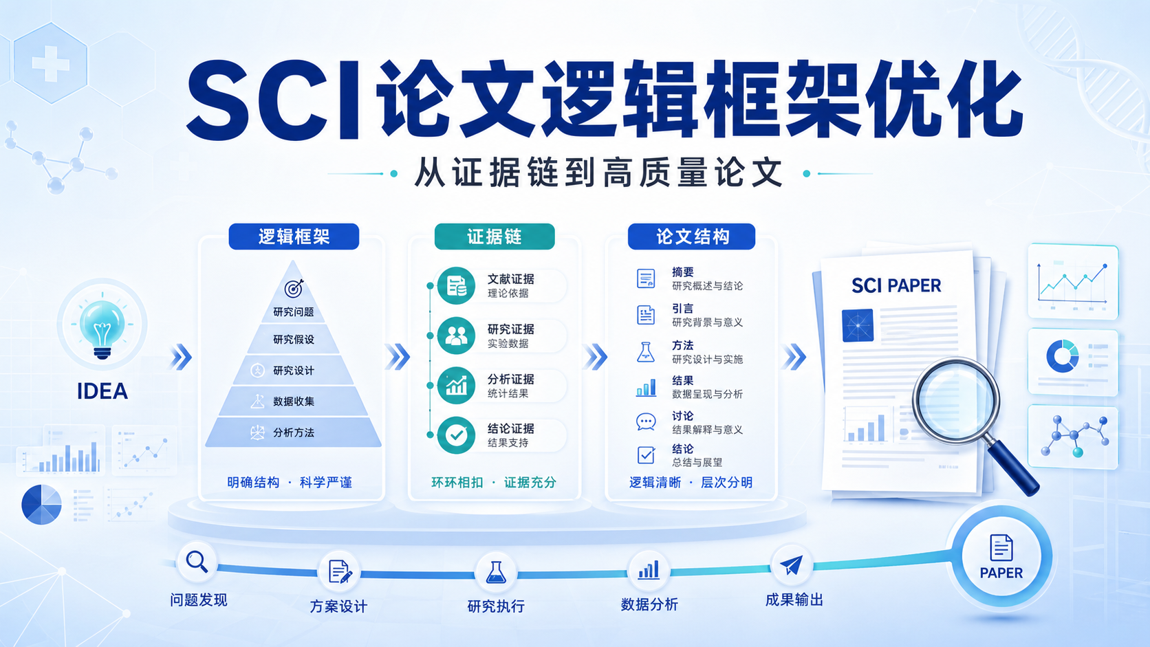 SCI高质量论文的逻辑框架构建策略