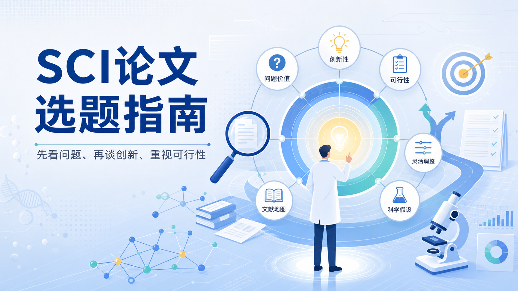 SCI论文选题技巧：导师认可的高分思路