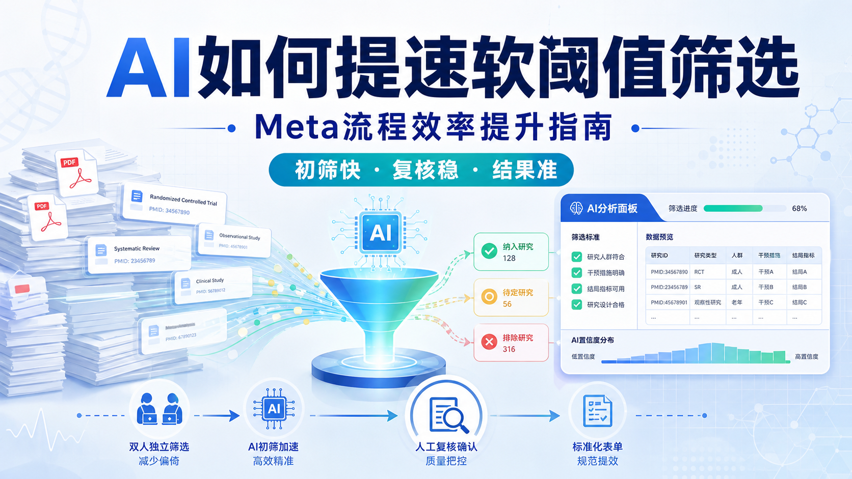 优化软阈值筛选流程:AI辅助下Meta数据提取精准化