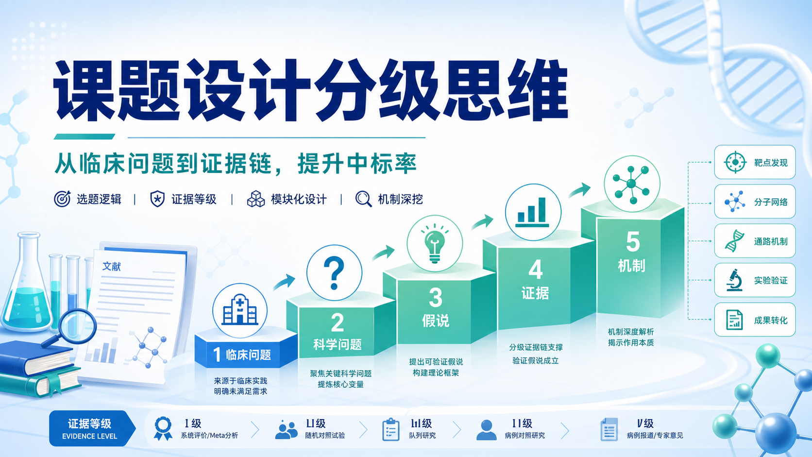中科院分级体系赋能课题设计：从假说到证据链的严谨构建