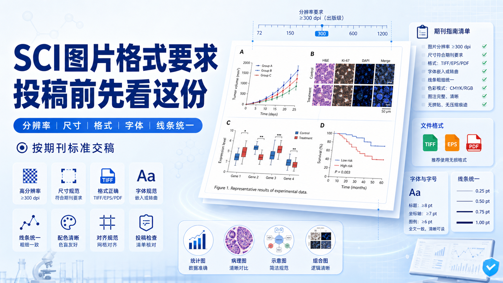 生物医学SCI图片格式:从投稿到接收的规范