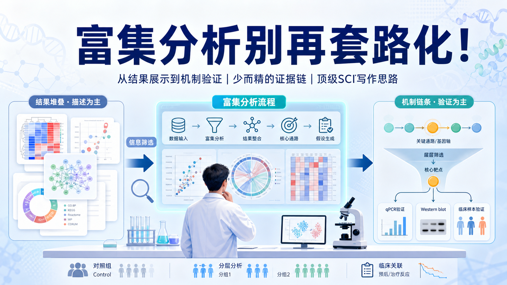 生信富集分析如何突破套路化发表顶级SCI