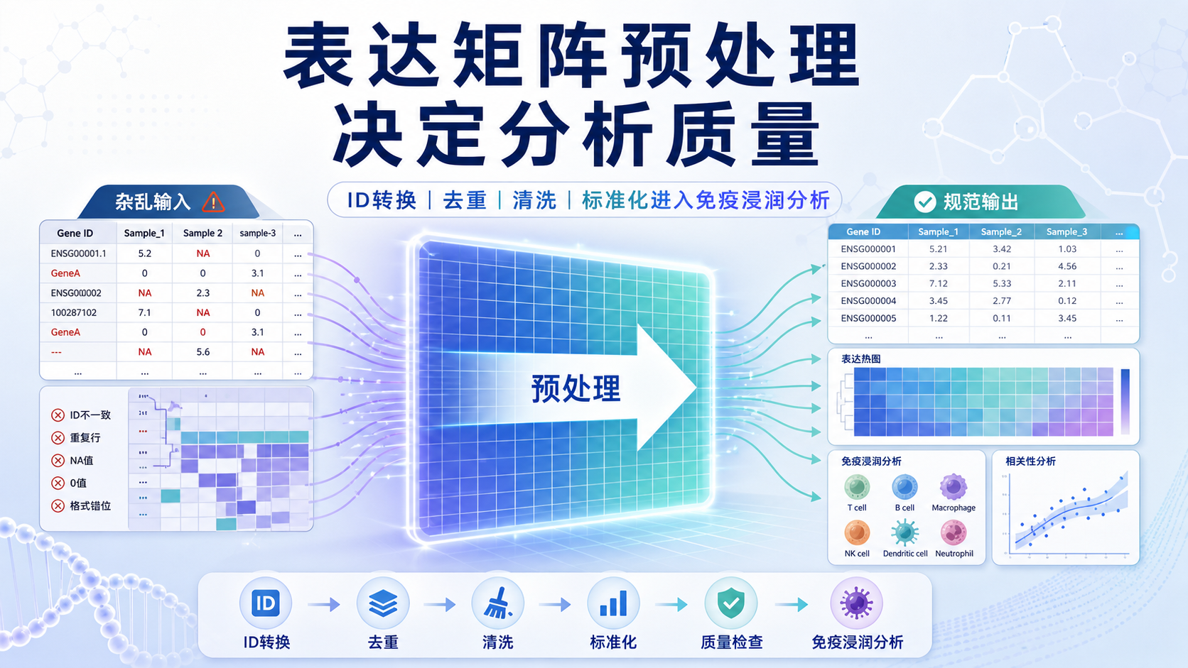 表达矩阵预处理关键步骤：硕博生必读实战技巧