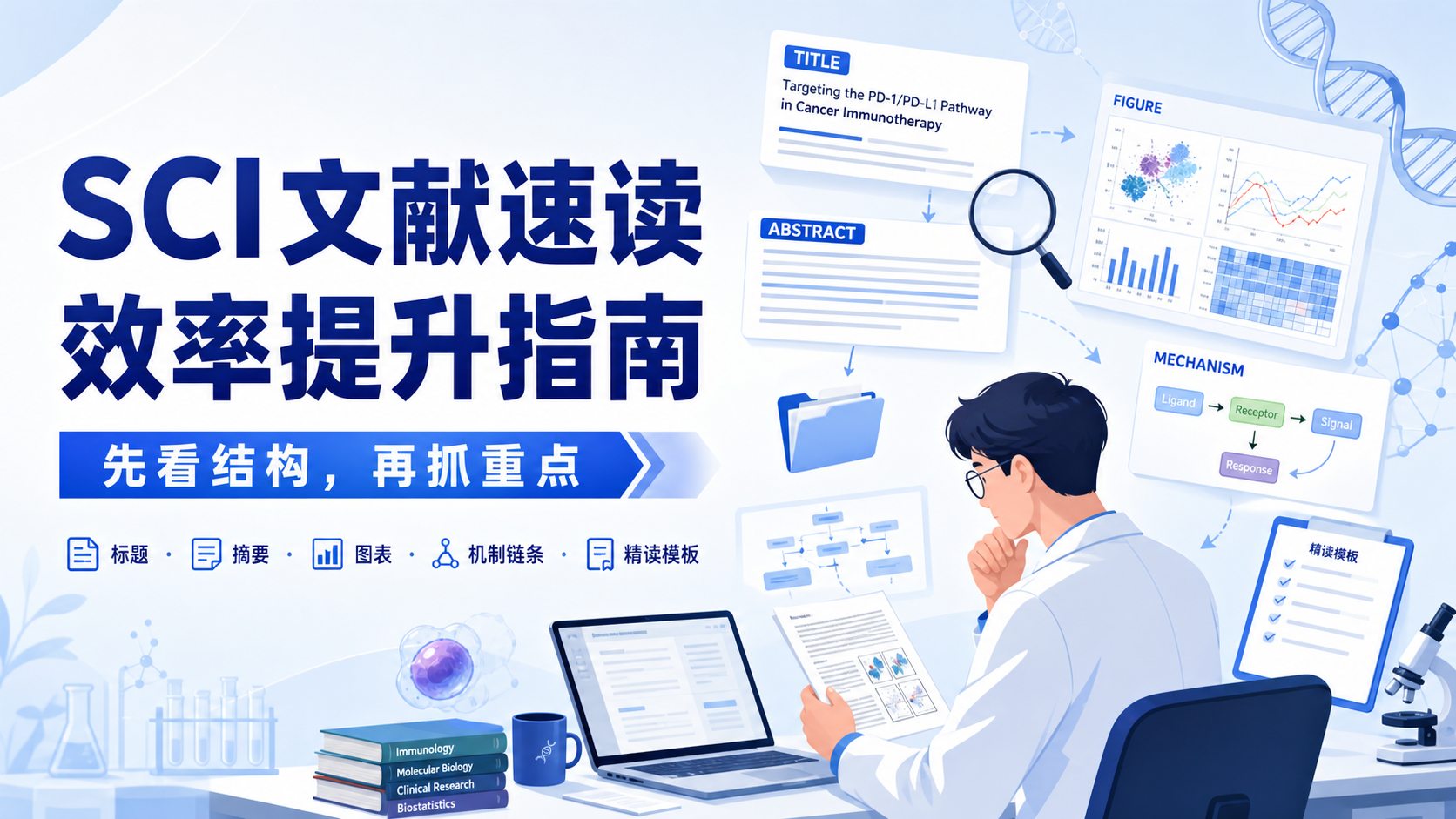拒绝低效阅读：生物医学SCI文献速读核心技巧