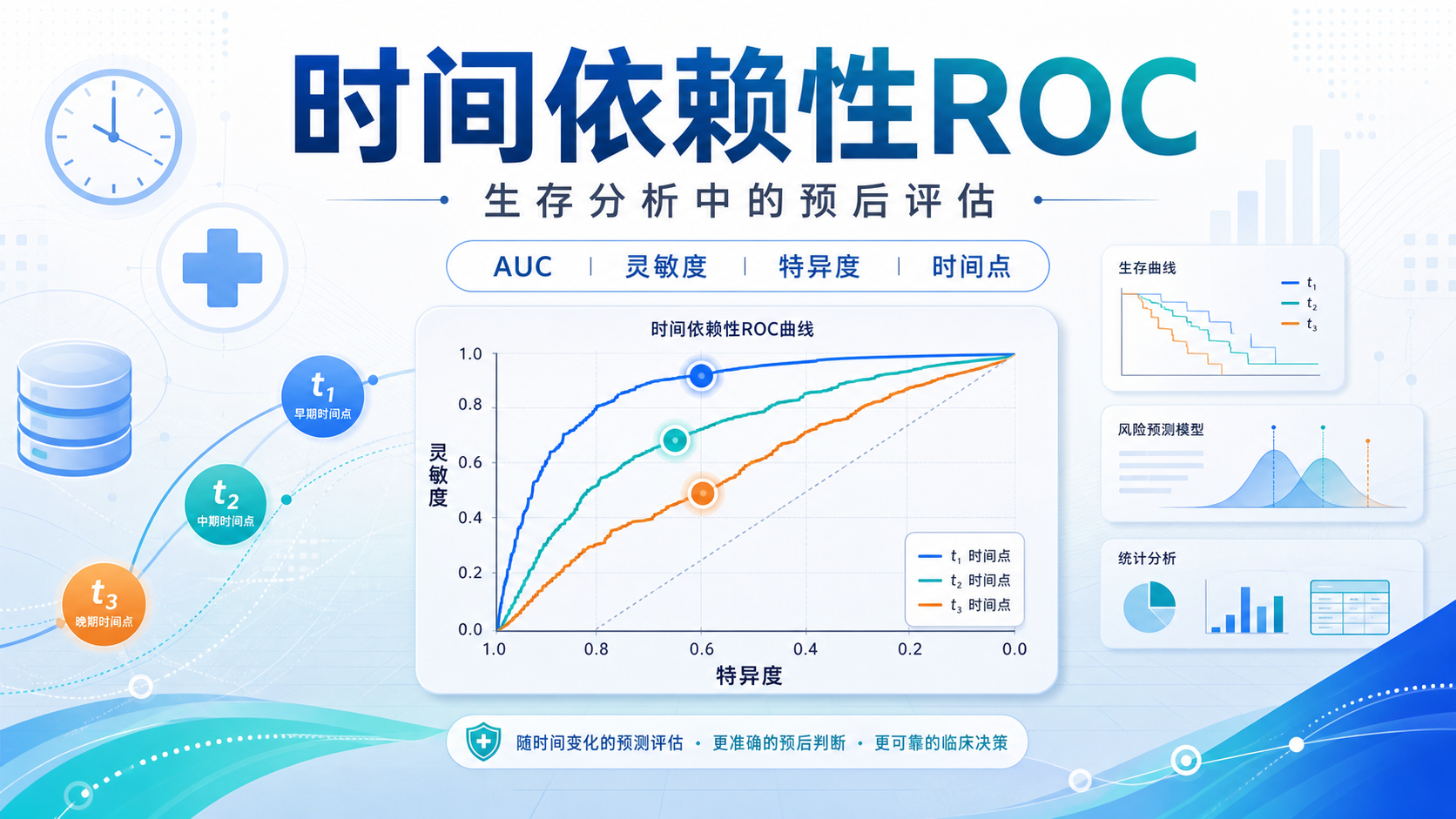 时间依赖性ROC在临床预后中的应用详解