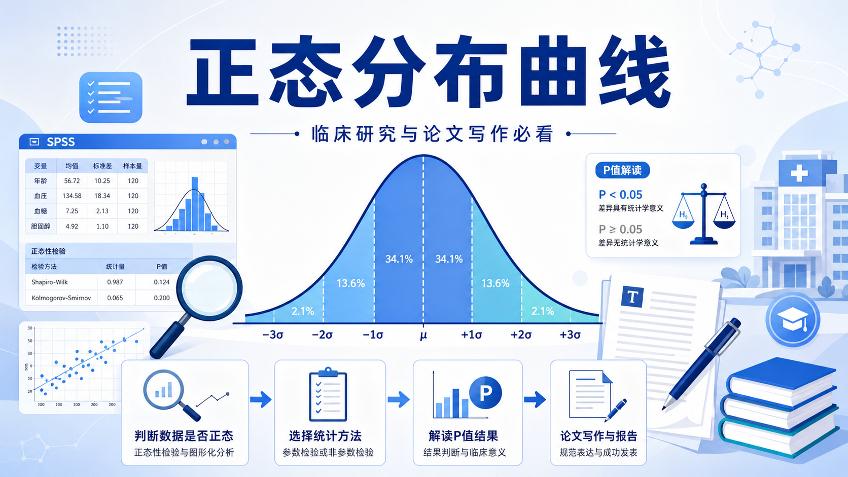正态分布曲线:生物医学研究必备解析