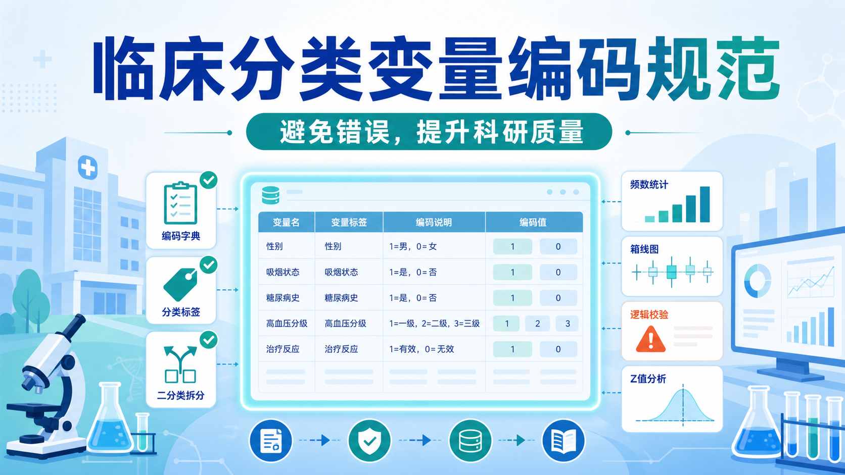 临床分类变量编码错误与规范处理策略