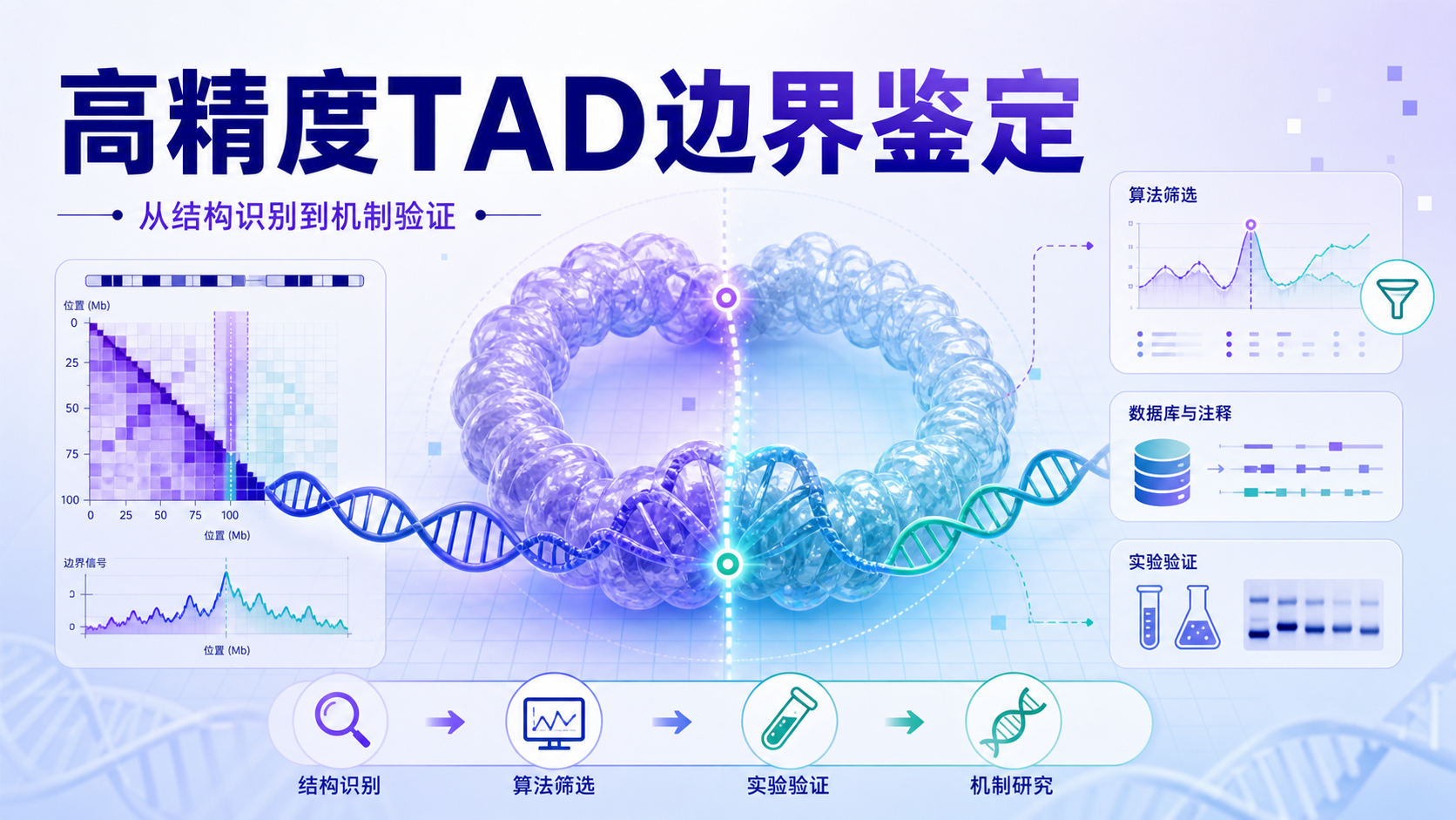 高精度TAD边界鉴定:开启基因组研究新视角