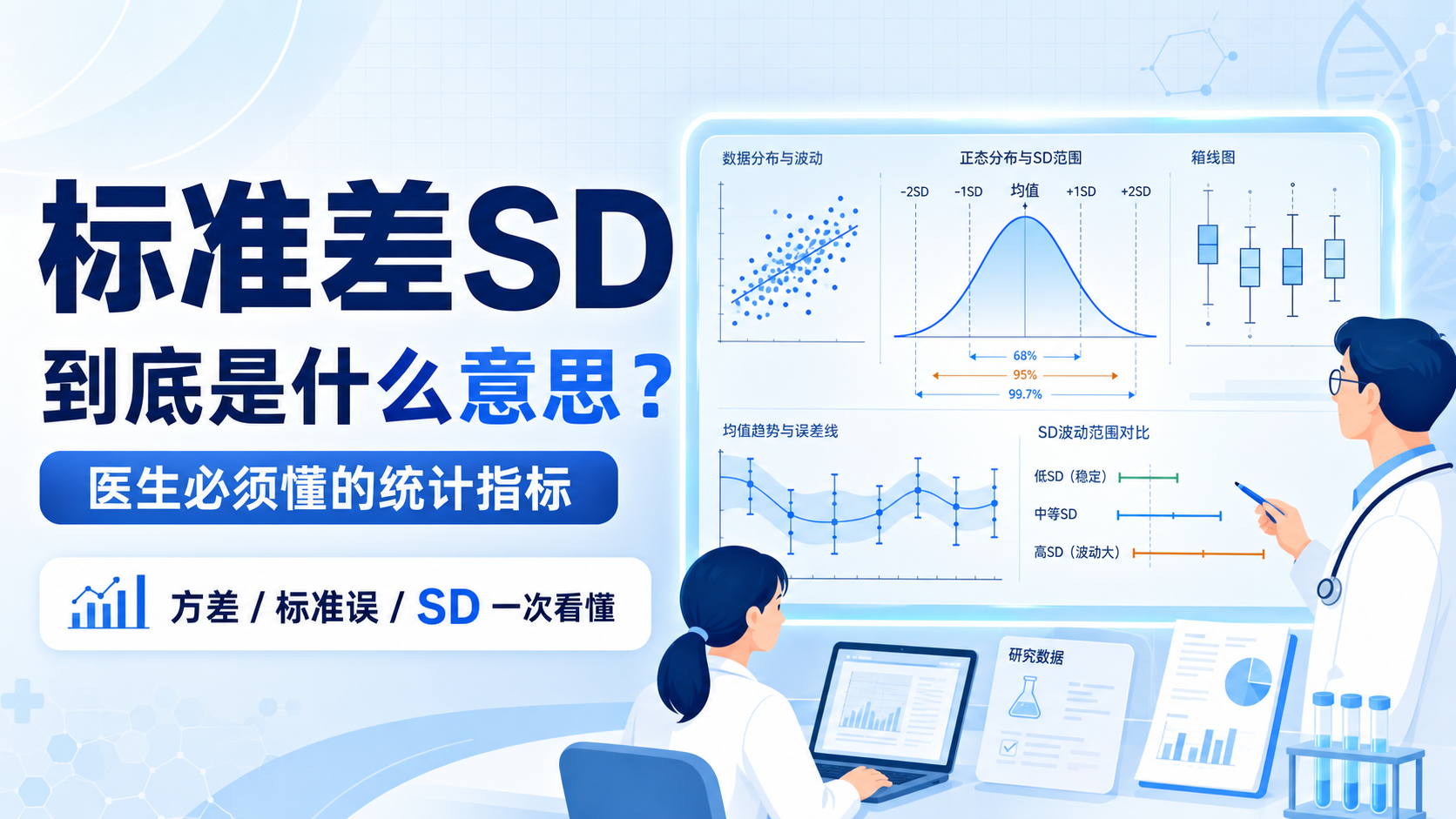 标准差意义与SD值:医生必须掌握的要点