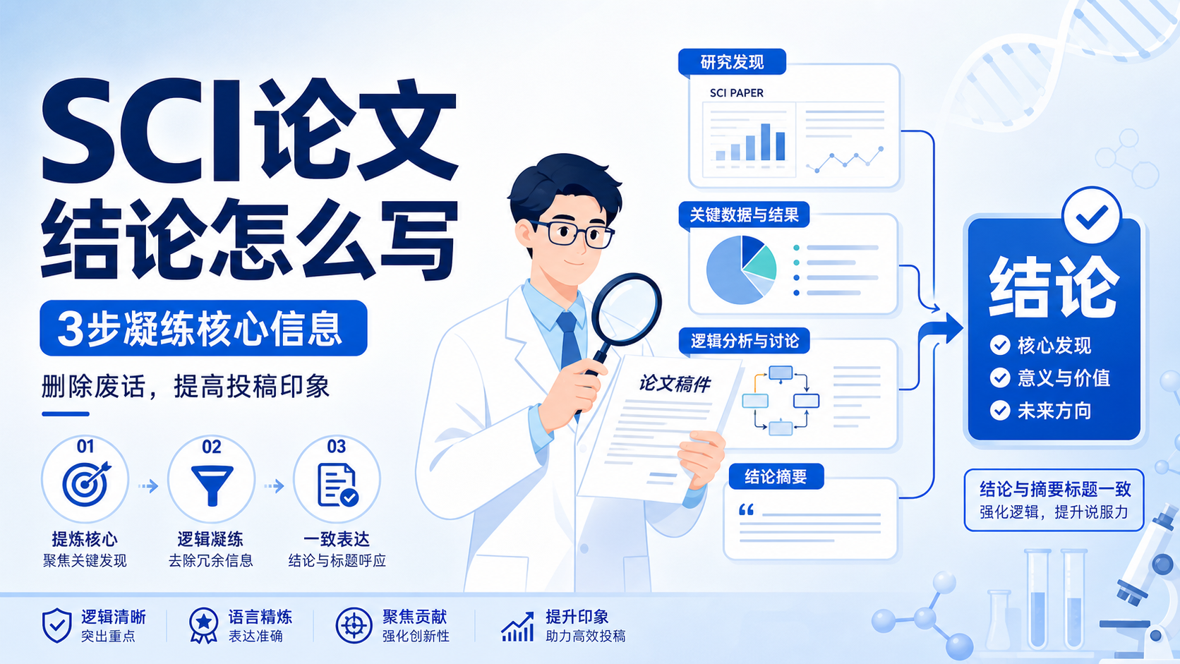 生物医学硕博生的SCI结论凝练攻略