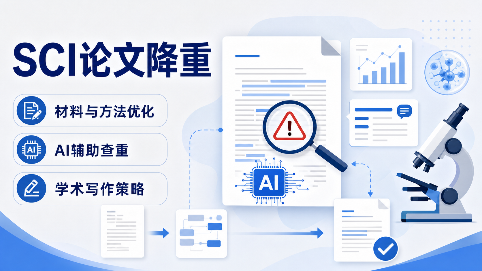 SCI论文降重技巧：生物医学论文优化策略