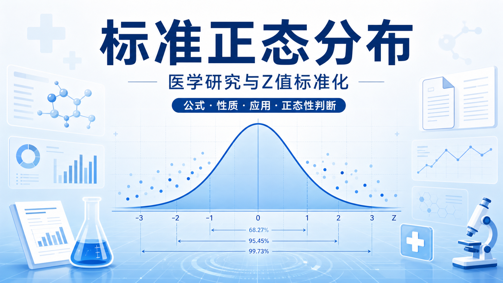 标准正态分布公式与性质详解